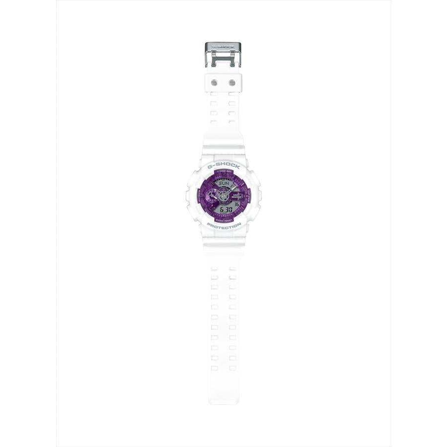 CASIO G-SHOCK GA-110WS-7AJF JDM Precious Heart Selection 2023 White Purple Analog-Digital Men's Watch