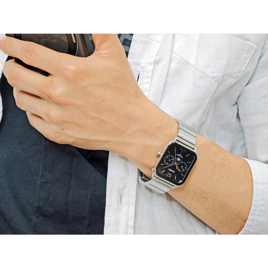 CASIO Collection STANDARD MTP-M305D-1AJF Black Dial Moon Phase JDM Men’s Watch