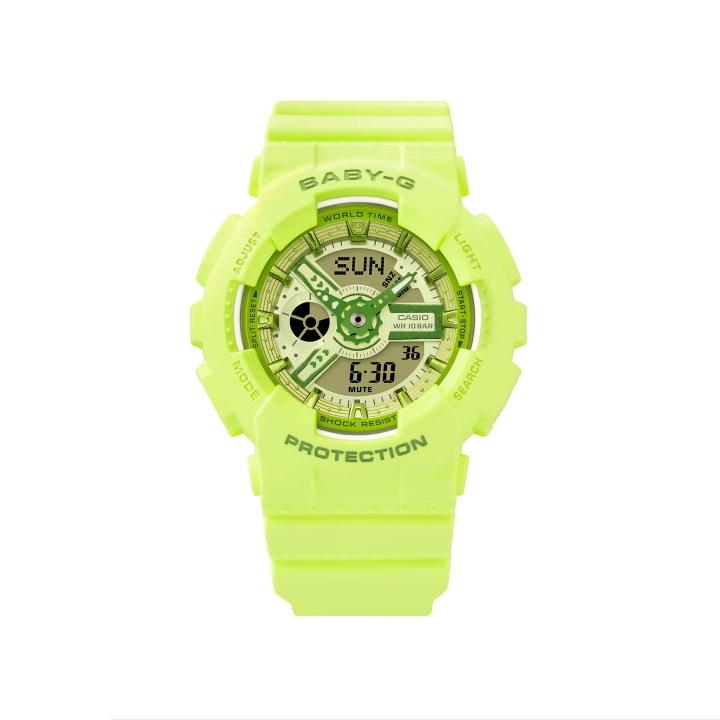 CASIO BABY-G BA-110YK-3AJF JDM Y2K Fresh Colors Yellow Analog-Digital Women's Watch